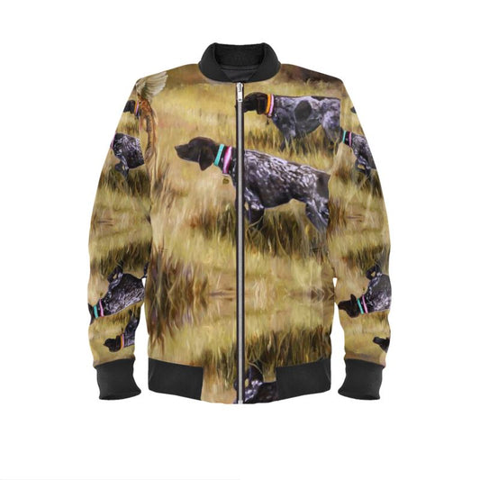 German Shorthair Pointer Bomber Jacket