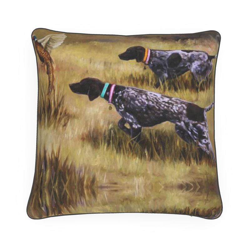 German Shorthair Pointer Pillow Cushion