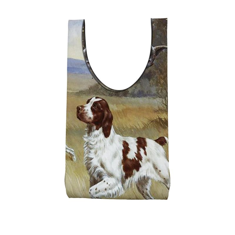 Brittany Spaniel Parachute Totel Bag