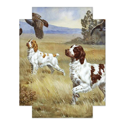 Brittany Spaniel Fitted Sheet