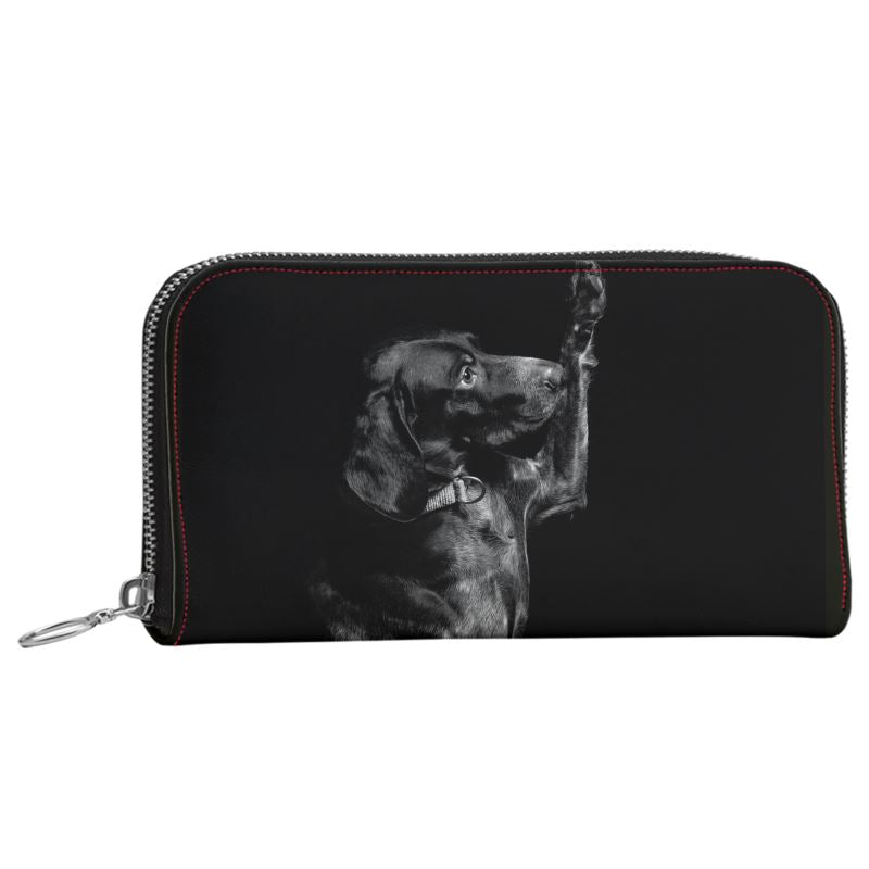 Leather Zip Wallet
