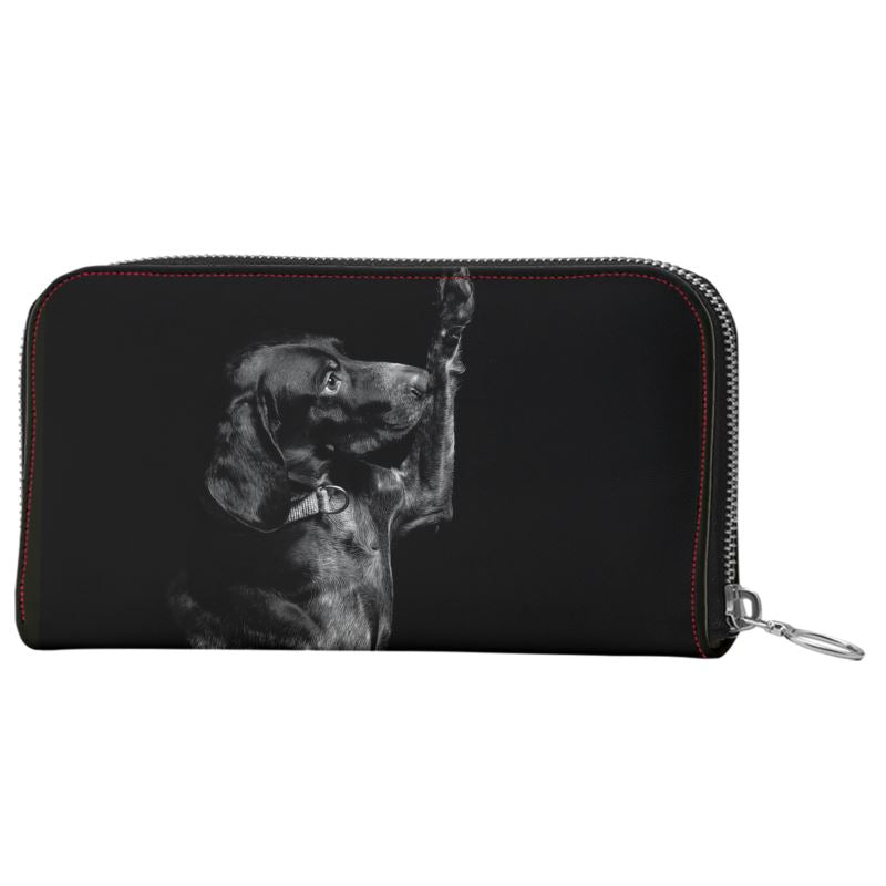Leather Zip Wallet