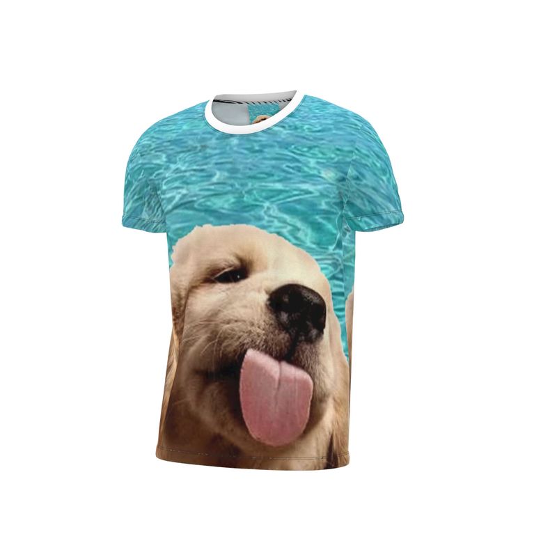 Cut and Sew All Over Print T-Shirt