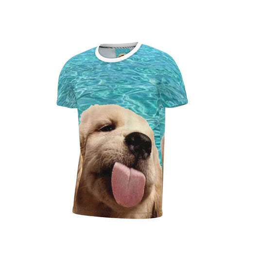 Cut and Sew All Over Print T-Shirt