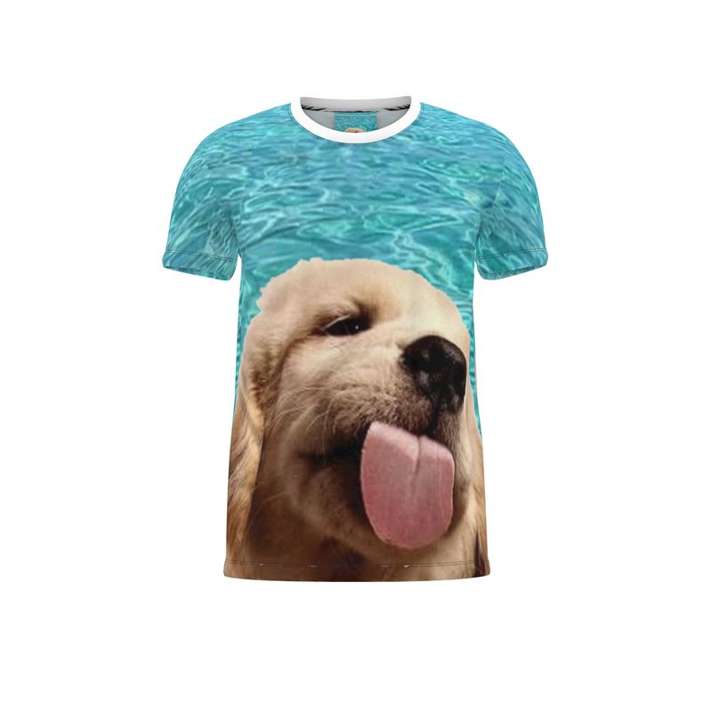 Cut and Sew All Over Print T-Shirt