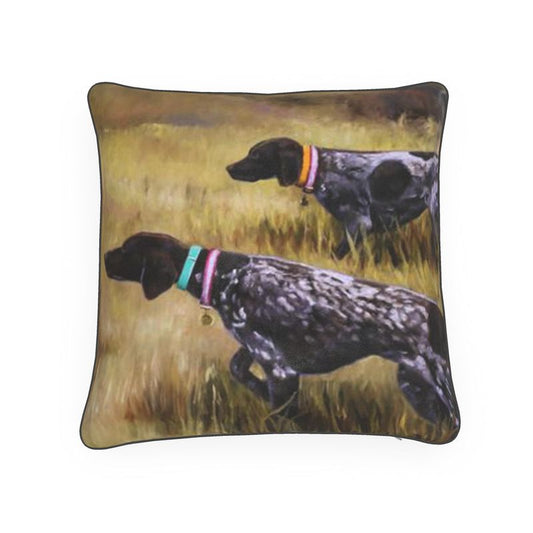 German Shorthair Pointer Pillow Cushion