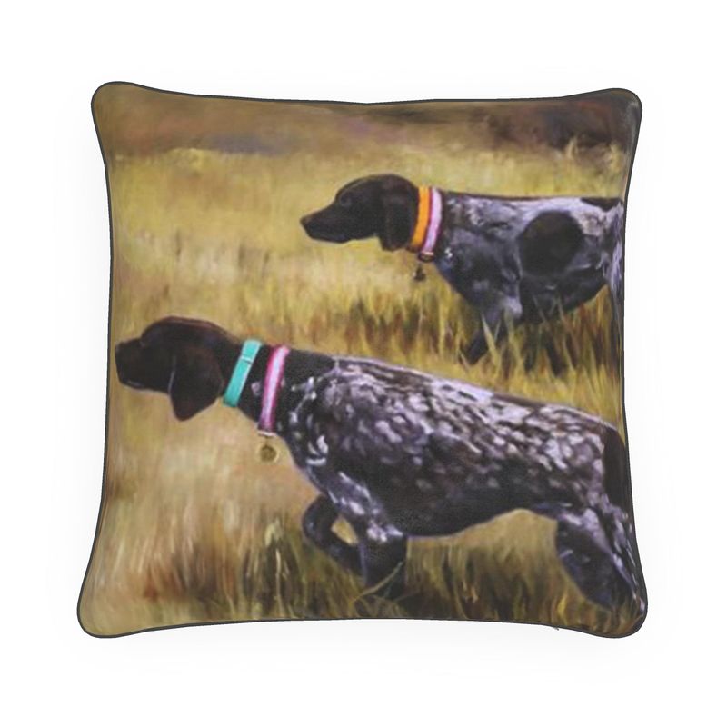 German Shorthair Pointer Pillow Cushion