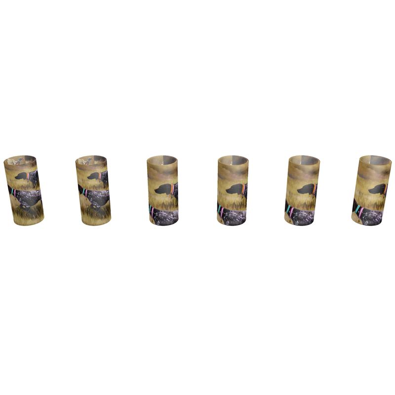 German Shorthair Pointer Shot Glass Set