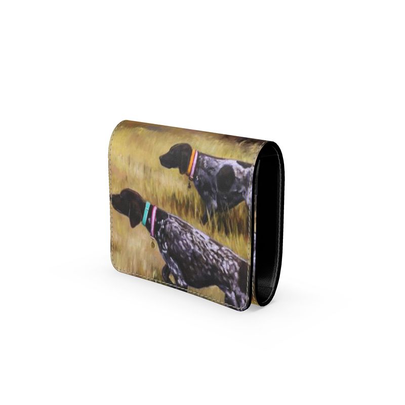 German Shorthair Pointer Small Foldover Purse