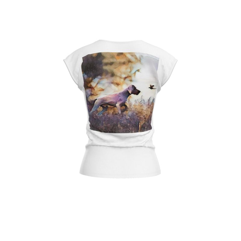 Weimaraner Watercolor Tshirt