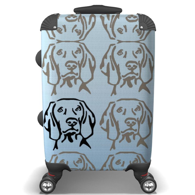 Weimaraner Luggage Cover Weimaraner Luggage Cover