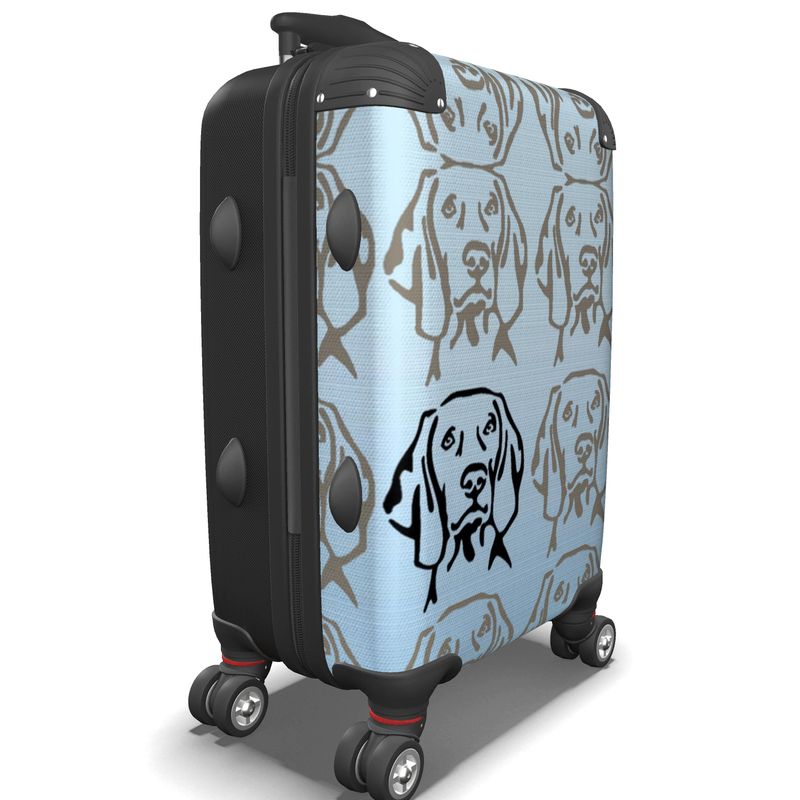Weimaraner Luggage Cover Weimaraner Luggage Cover