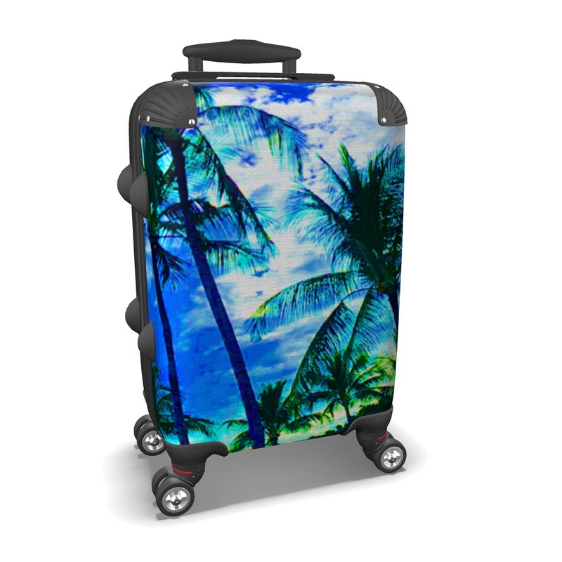 Tropical Blue Suitcase