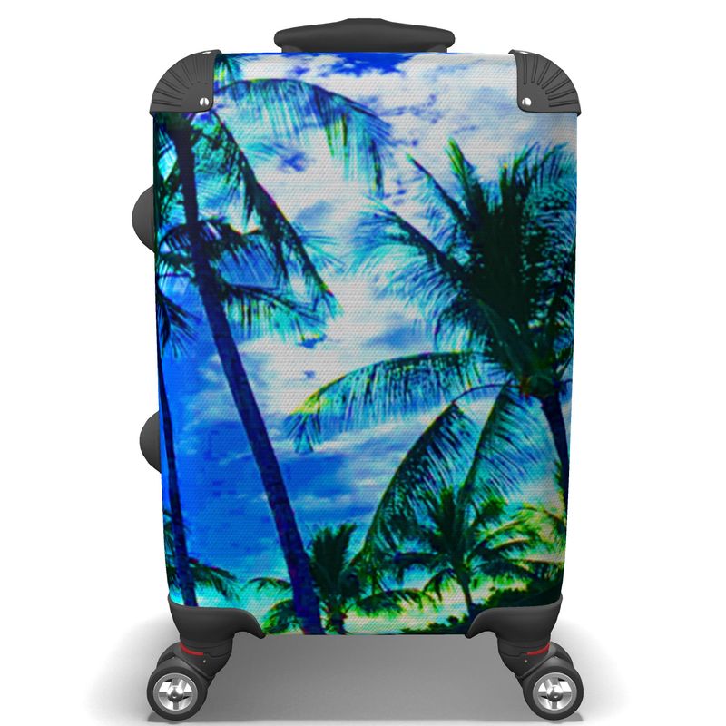 Tropical Blue Suitcase