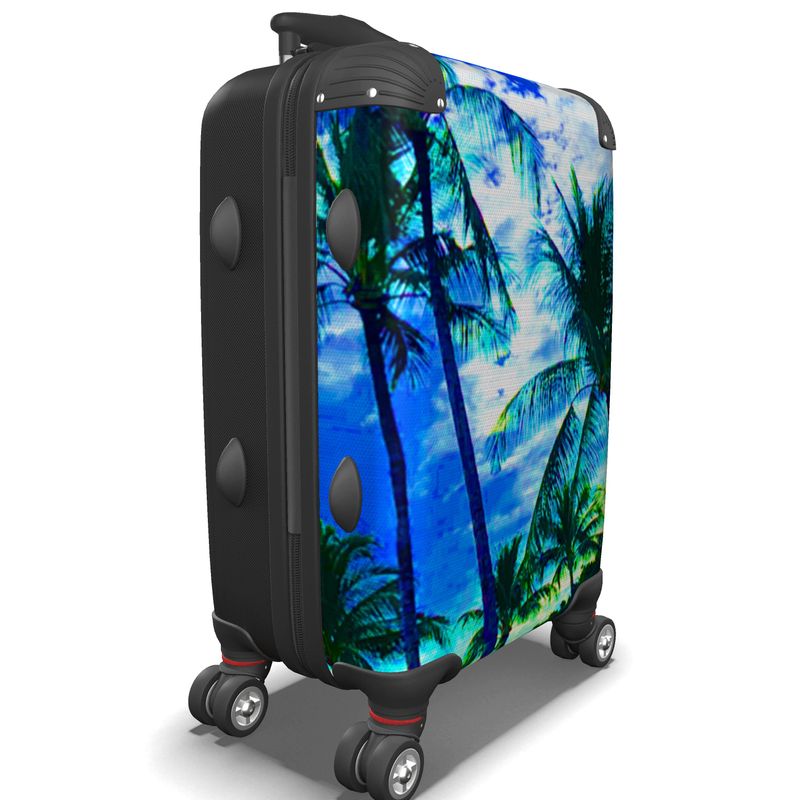 Tropical Blue Suitcase