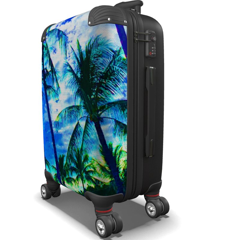 Tropical Blue Suitcase