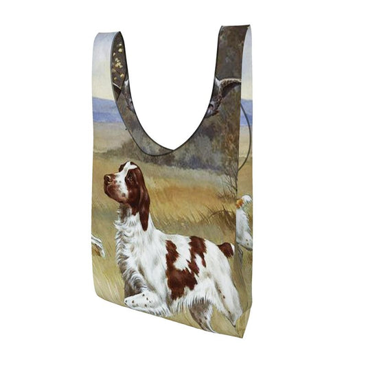 Brittany Spaniel Parachute Totel Bag