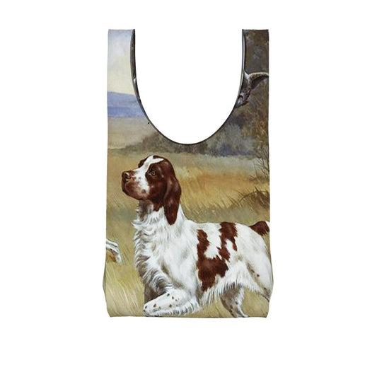 Brittany Spaniel Parachute Totel Bag