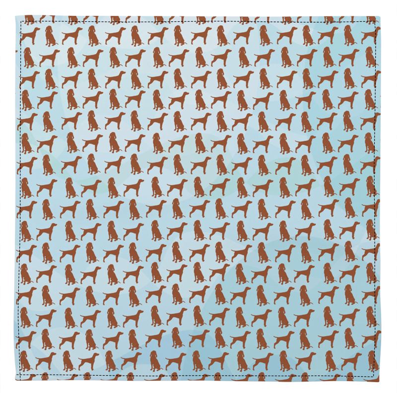 Viszla Sihouette Napkins Sky Blue