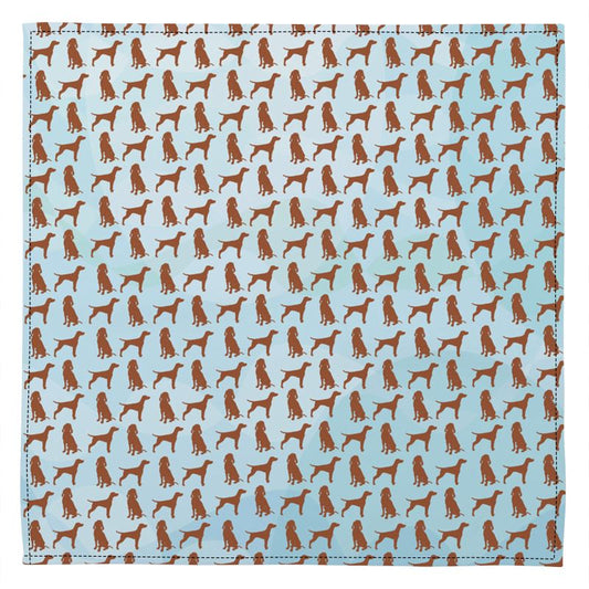 Viszla Sihouette Napkins Sky Blue