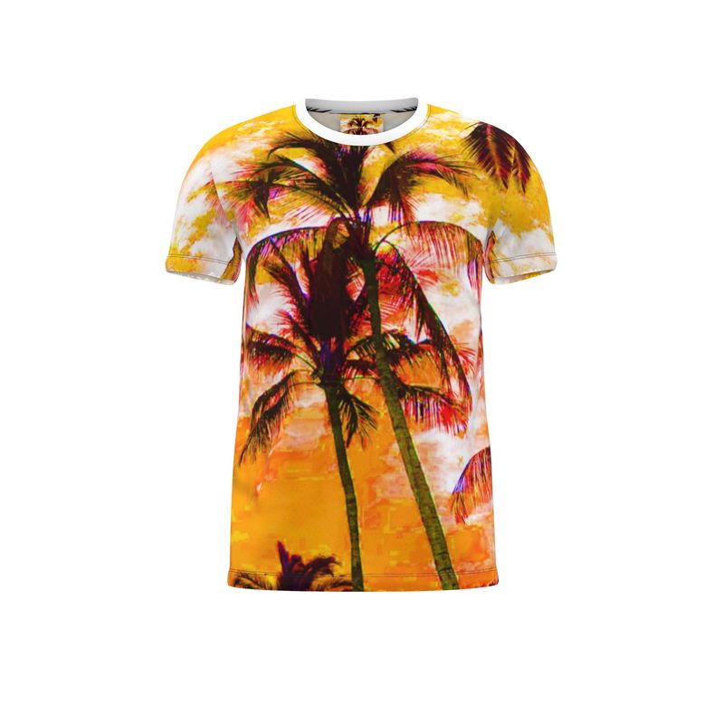 Cut and Sew All Over Print T-Shirt